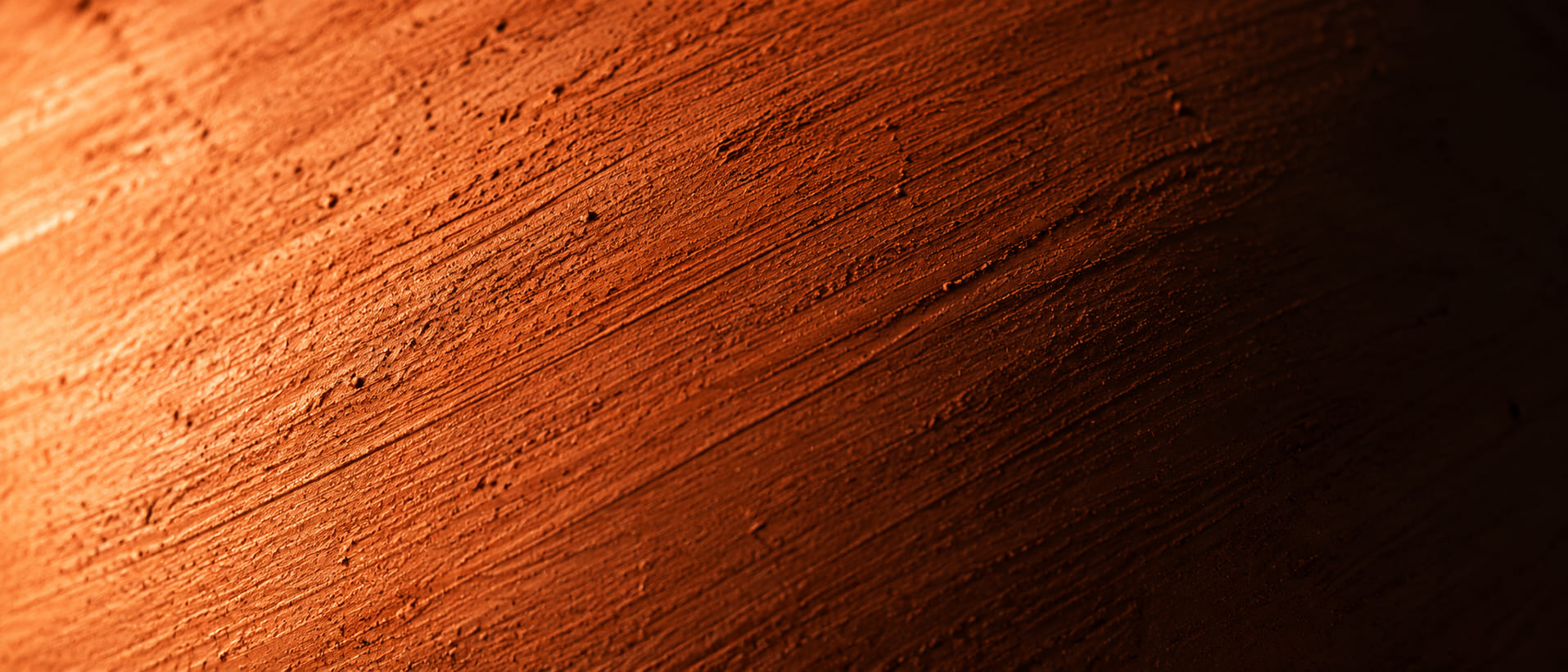Macro texture of unglazed fired terracotta